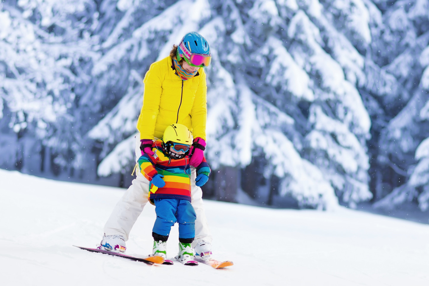 leer krater Briljant Kinderen leren skiën - Hoe leert u kinderen skiën? - Skiën voor kinderen