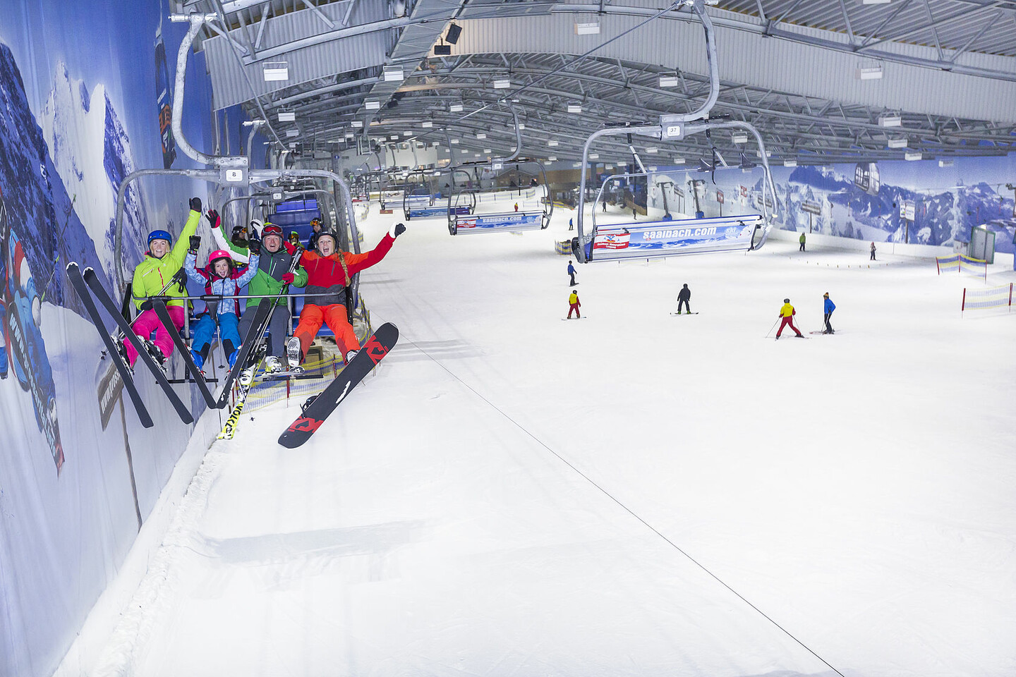 De grootste skihallen in - Langste indoor - Skiën hal