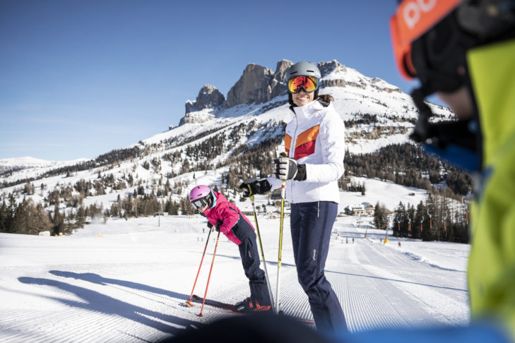 Of het nu gezinnen of professionals zijn, iedereen vindt een geschikte piste in de skigebieden van Zuid-Tirol.